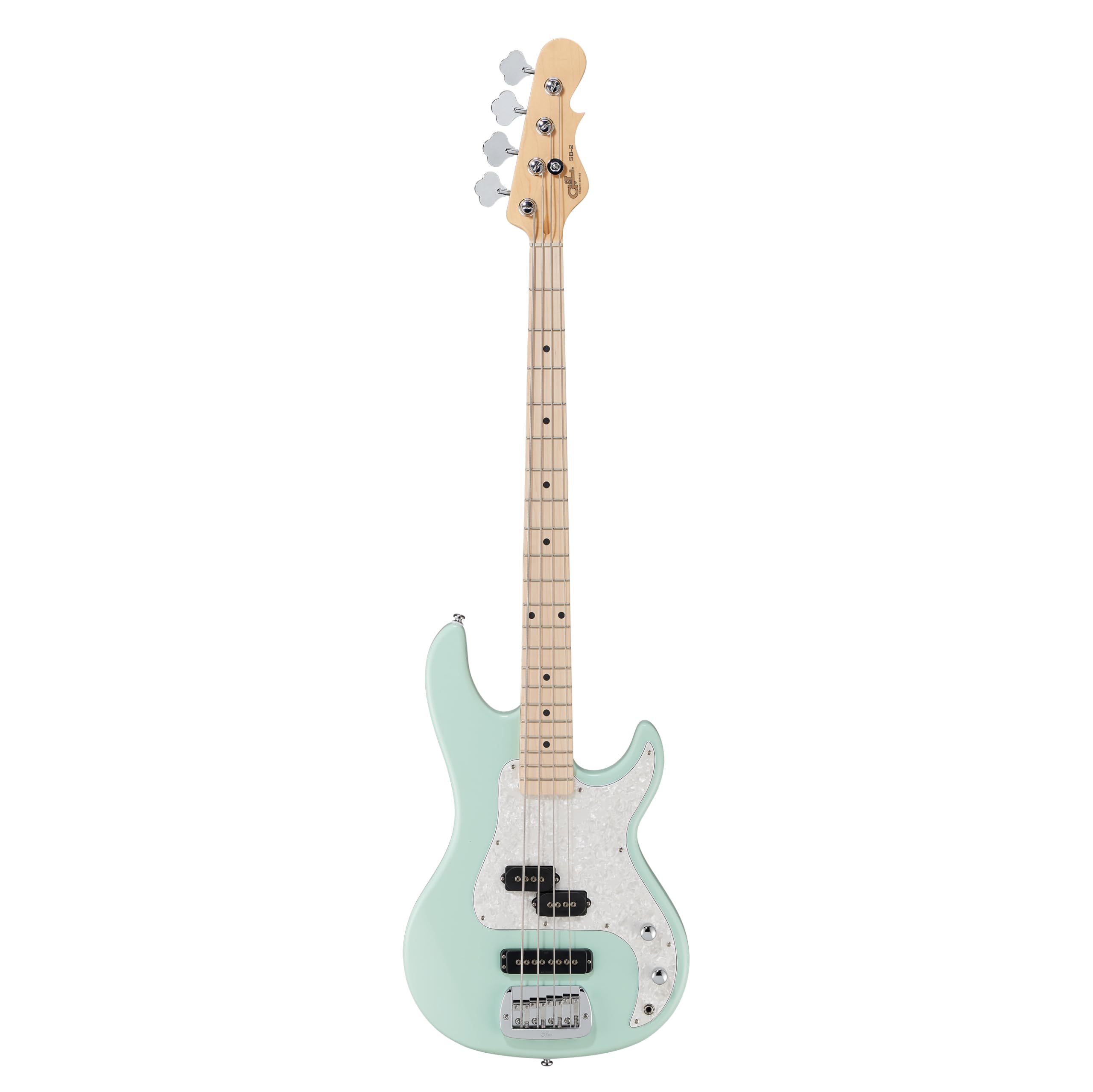 Amazon.com: GnL Tribute SB-2 Bass Guitar, Surf Green : Musical